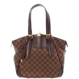 Louis Vuitton Damier Ebene Brown Verona Shoulder Bag